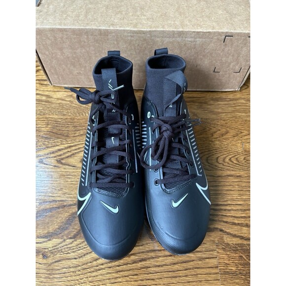 Nike Vapor Edge Pro 360 2 ‘Black Iron Grey’ Football Cleats Size 9.5